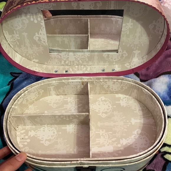 Fancy girly organizer caboodle with shoes on it - Picture 5 of 7